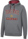 Texas State Bobcats Colosseum Scholarship Fleece Hooded Sweatshirt - Charcoal
