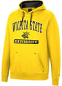 Wichita State Shockers Colosseum Scholarship Fleece Hooded Sweatshirt - Gold