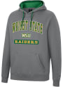 Wright State Raiders Colosseum Scholarship Fleece Hooded Sweatshirt - Charcoal