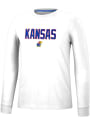 Kansas Jayhawks Colosseum Spackler T Shirt - White