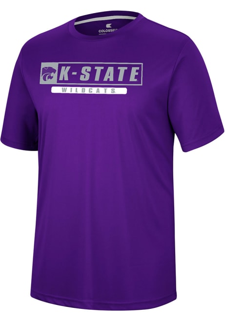 K-State Wildcats Purple Colosseum TY Short Sleeve T Shirt