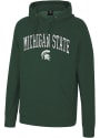 Michigan State Spartans Colosseum Allen Hooded Sweatshirt - Green