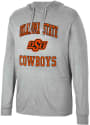 Oklahoma State Cowboys Colosseum Collin Hooded Sweatshirt - Grey