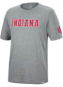 Indiana Hoosiers Colosseum Crosby Fashion T Shirt - Grey