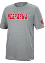 Nebraska Cornhuskers Colosseum Crosby Fashion T Shirt - Grey