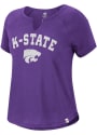 K-State Wildcats Womens Colosseum Earth First T-Shirt - Purple