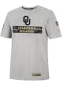 Oklahoma Sooners Colosseum Shockwave Camo Flag T Shirt - Grey