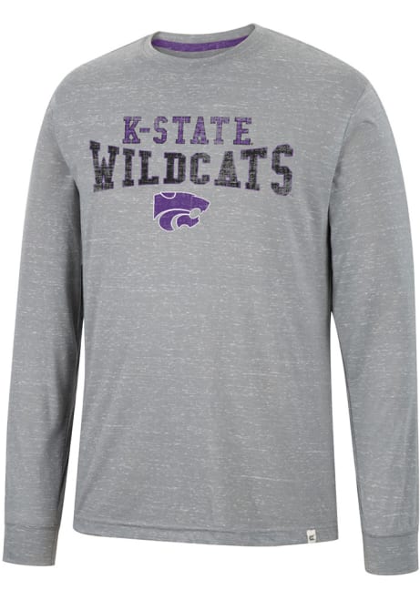 Mens K-State Wildcats Grey Colosseum Youre In Charge Tee