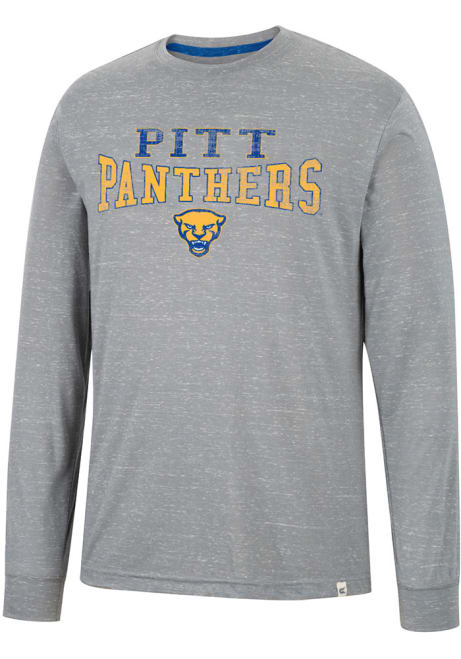 Mens Pitt Panthers Grey Colosseum Youre In Charge Tee