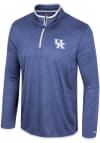 Main image for Colosseum Kentucky Wildcats Mens Blue Wright Long Sleeve 1/4 Zip Pullover