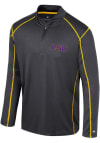 Main image for Colosseum LSU Tigers Mens Black Cameron Long Sleeve 1/4 Zip Pullover