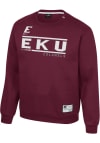 Main image for Colosseum Eastern Kentucky Colonels Mens Maroon Ill Be Back Long Sleeve Crew Sweatshirt