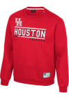 Main image for Colosseum Houston Cougars Mens Red Ill Be Back Long Sleeve Crew Sweatshirt