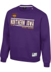 Main image for Colosseum Northern Iowa Panthers Mens Purple Ill Be Back Long Sleeve Crew Sweatshirt