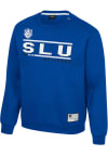 Main image for Colosseum Saint Louis Billikens Mens Blue Ill Be Back Long Sleeve Crew Sweatshirt