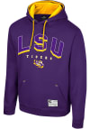 Main image for Colosseum LSU Tigers Mens Purple Ill Be Back Long Sleeve Hoodie