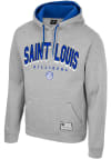 Main image for Colosseum Saint Louis Billikens Mens Grey Ill Be Back Long Sleeve Hoodie