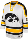 Main image for Mens Iowa Hawkeyes White Colosseum Sense of Hope Hockey Hockey Jersey