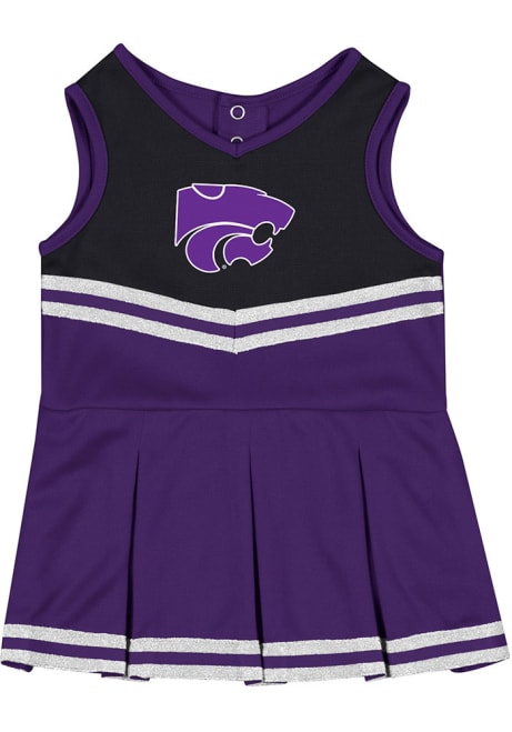 Baby K-State Wildcats Purple Colosseum Time for Recess Print Cheer Set
