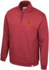 Main image for Colosseum Iowa State Cyclones Mens Crimson Nippy Long Sleeve 1/4 Zip Pullover
