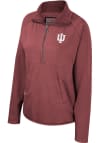 Main image for Colosseum Indiana Hoosiers Womens Cardinal Audrey 1/4 Zip Pullover
