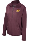 Main image for Colosseum Central Michigan Chippewas Womens Maroon Audrey 1/4 Zip Pullover