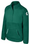 Main image for Colosseum Michigan State Spartans Womens Green Ellen 1/4 Zip Pullover