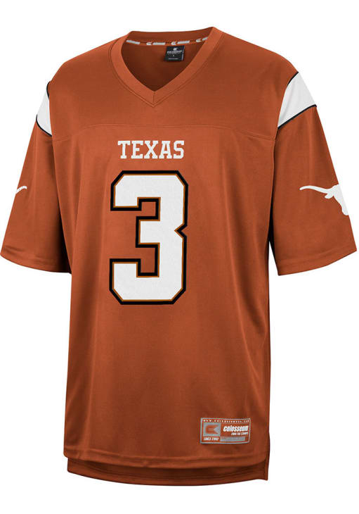 Quinn Ewers  Colosseum Texas Longhorns Burnt Orange Replica Football Jersey