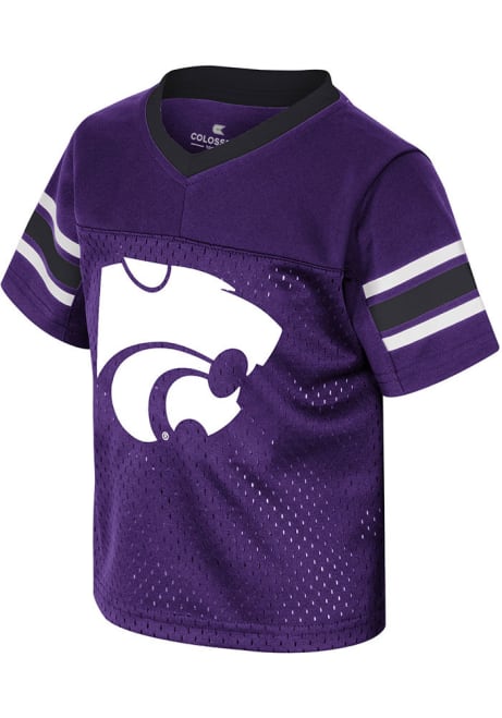 Toddler K-State Wildcats Purple Colosseum Field Time Football Jersey Jersey
