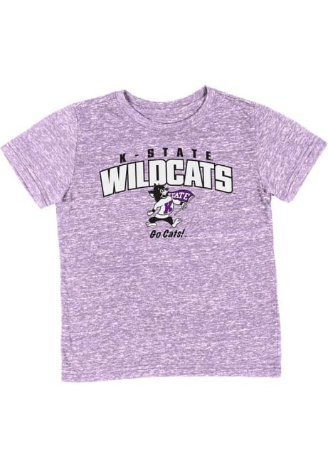 Toddler K-State Wildcats Lavender Colosseum SMU- CARRY OVER Short Sleeve T-Shirt