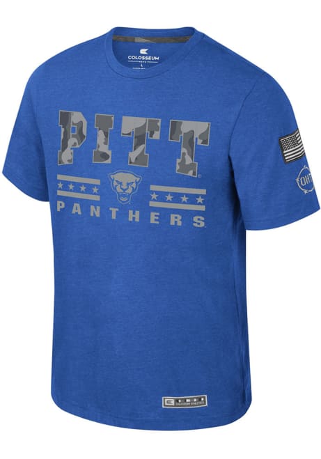 Pitt Panthers Blue Colosseum OHT Oorah Short Sleeve T Shirt