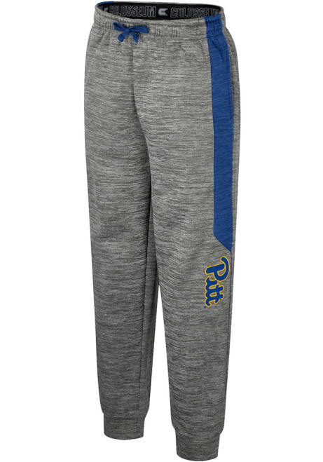 Youth Pitt Panthers Grey Colosseum Rylos Bottoms Track Pants