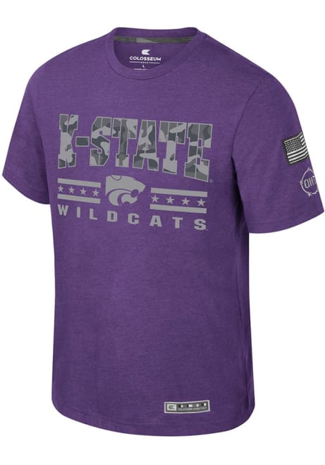 K-State Wildcats Maroon Colosseum OHT Oorah Short Sleeve T Shirt