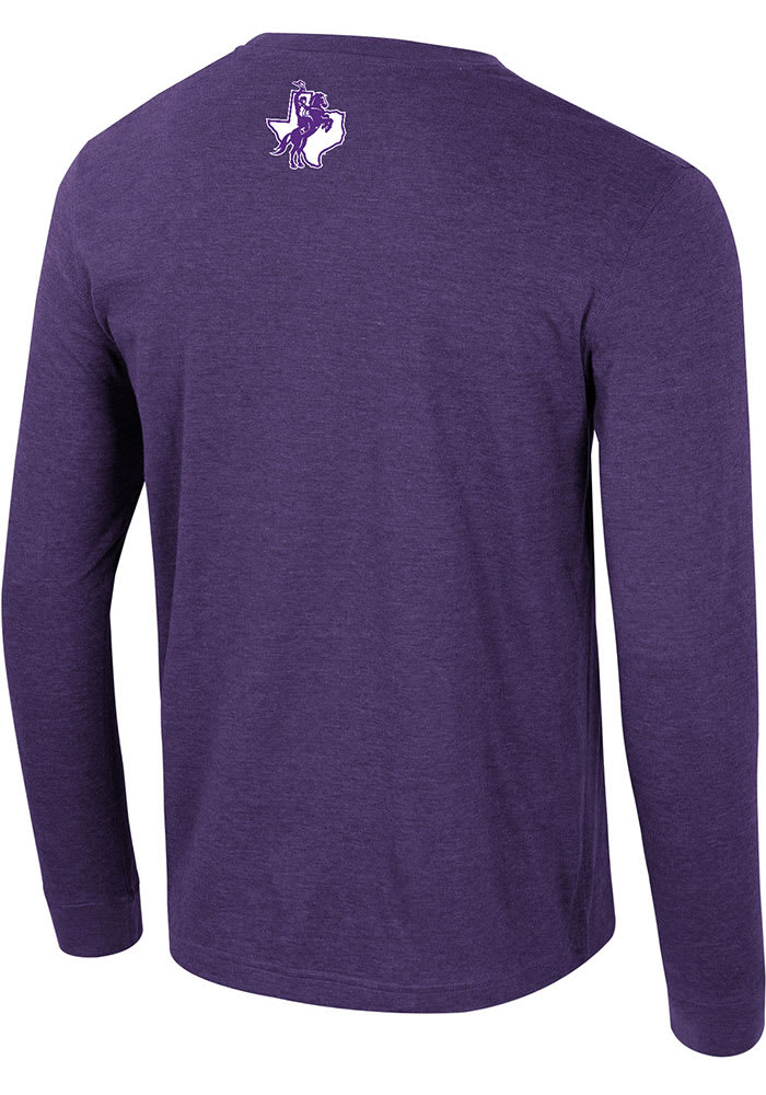 Colosseum Tarleton State Texans Reese Long Sleeve T Shirt PURPLE