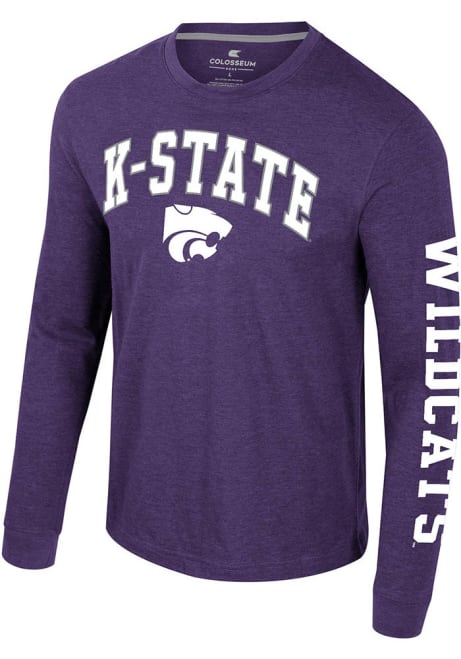 Mens K-State Wildcats Purple Colosseum Reese Tee