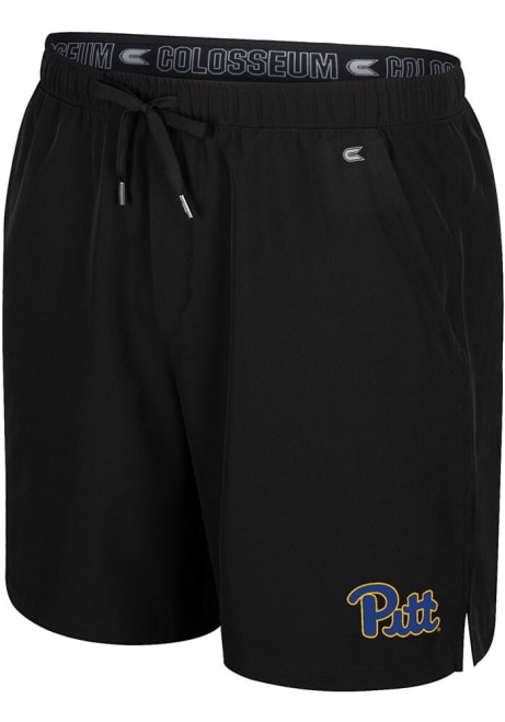 Mens Pitt Panthers Black Colosseum Purdy Shorts