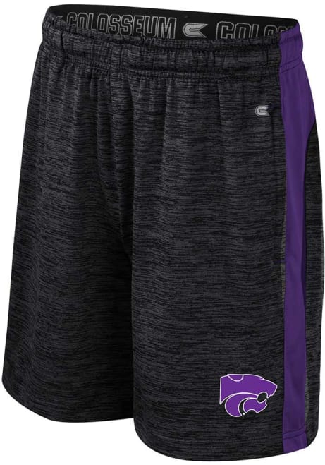 Youth K-State Wildcats Grey Colosseum Mayfield Shorts