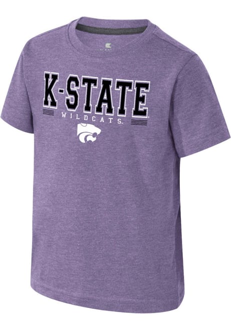 Toddler K-State Wildcats Purple Colosseum Hawkins Short Sleeve T-Shirt