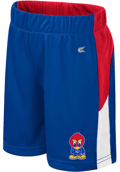 Kansas Jayhawks Colosseum Toddler ROYAL Upside down Shorts 150324341