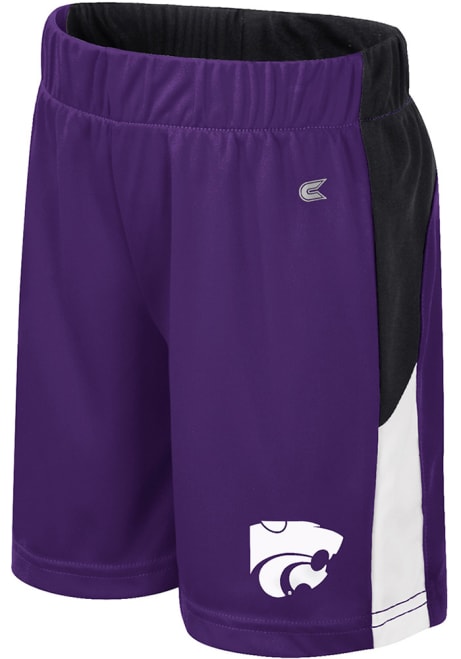 Toddler K-State Wildcats Purple Colosseum Upside down Shorts