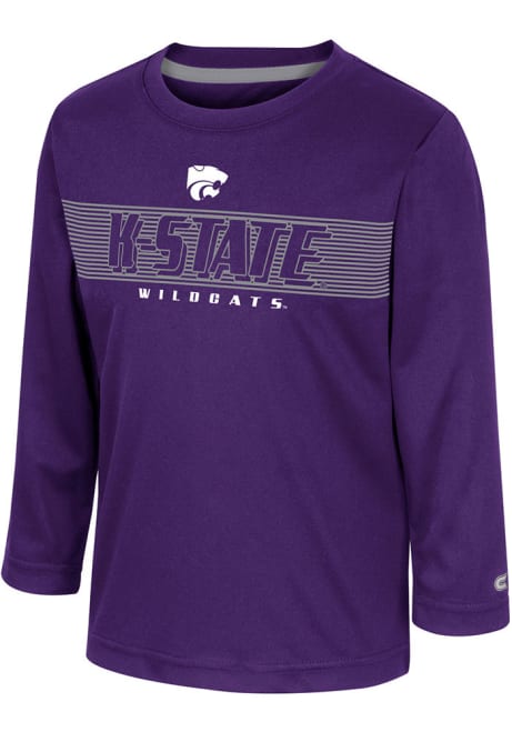 Toddler K-State Wildcats Purple Colosseum Stage Dive Long Sleeve T-Shirt