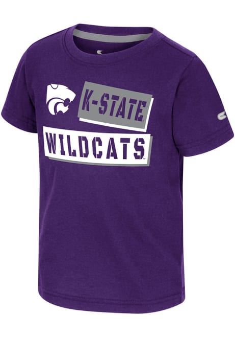 Toddler K-State Wildcats Purple Colosseum No Vacancy Short Sleeve T-Shirt