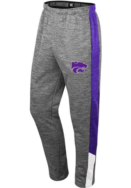 Mens K-State Wildcats Grey Colosseum Dozzer Tapered Pants