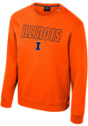 Main image for Mens Illinois Fighting Illini Orange Colosseum Zion Crew Sweatshirt