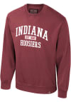 Main image for Mens Indiana Hoosiers Cardinal Colosseum Matrix Acid Wash Crew Sweatshirt