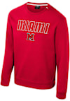Main image for Mens Miami RedHawks Red Colosseum Zion Crew Sweatshirt