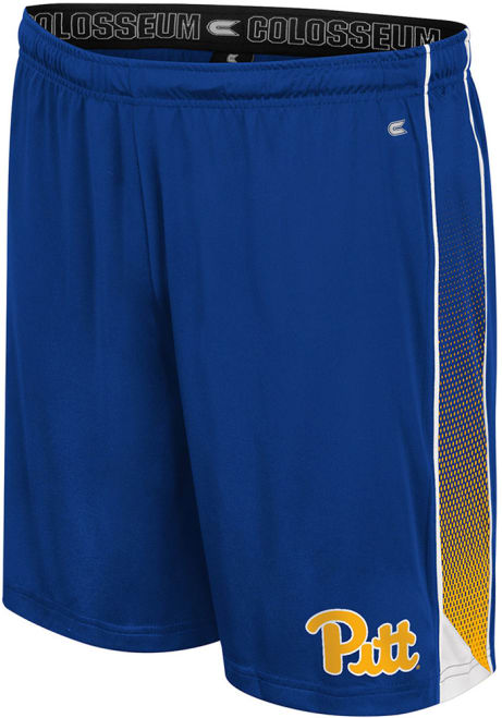 Mens Pitt Panthers Blue Colosseum Online Shorts