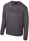 Main image for Mens Purdue Boilermakers Charcoal Colosseum Zion Crew Sweatshirt