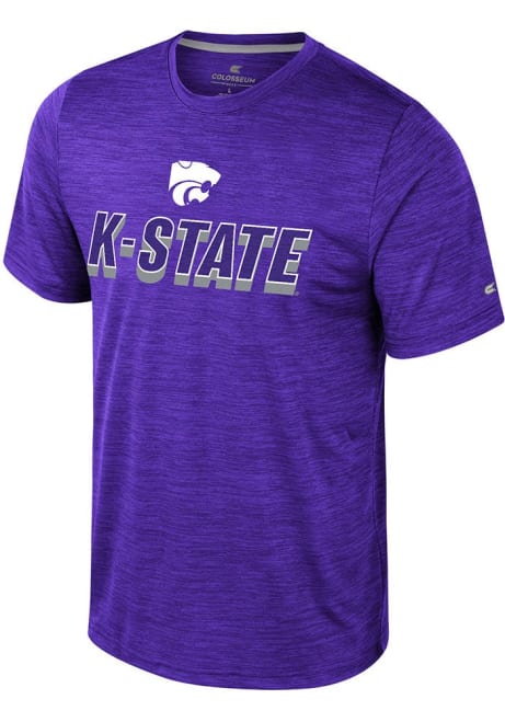 K-State Wildcats Purple Colosseum Dozer Short Sleeve T Shirt