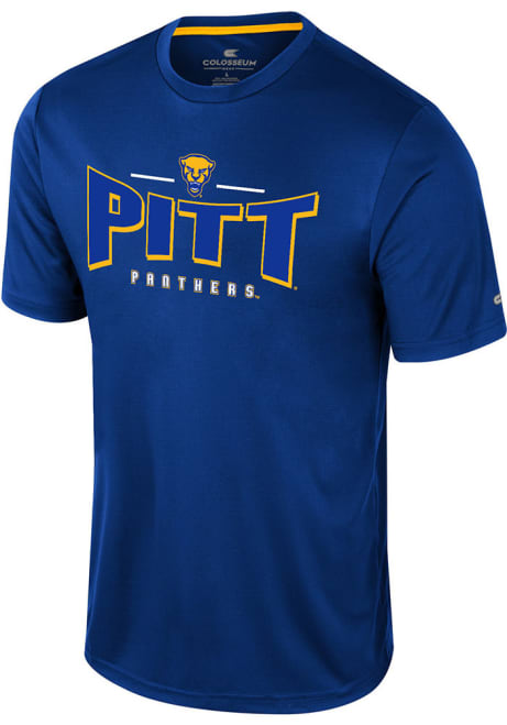 Pitt Panthers Blue Colosseum Two Pills Short Sleeve T Shirt